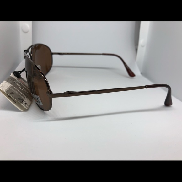 🛍 Aviator Brown Frame Sunglasses - Picture 3 of 4